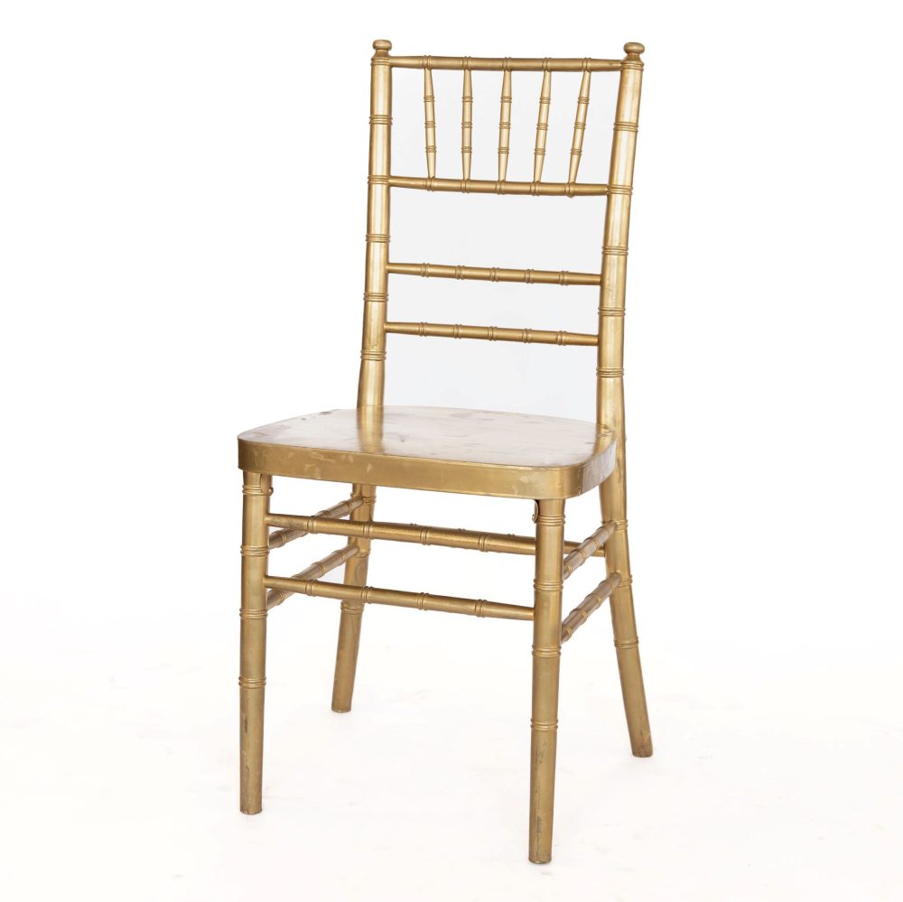 gold chiavari chair