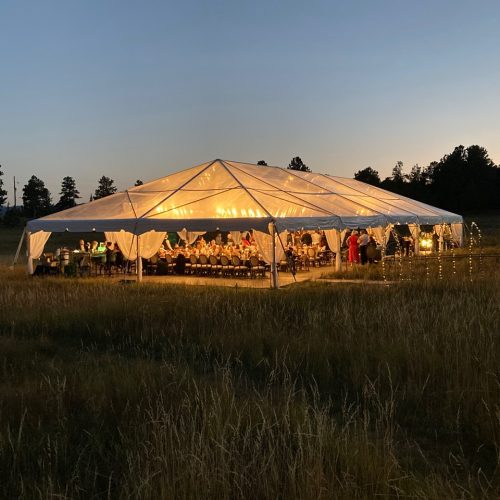 clear span tent