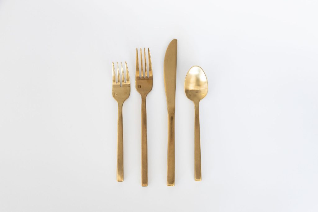 Brushed Gold Flatware - RC Events