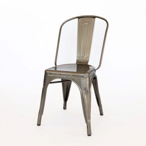 elio gunmetal chair