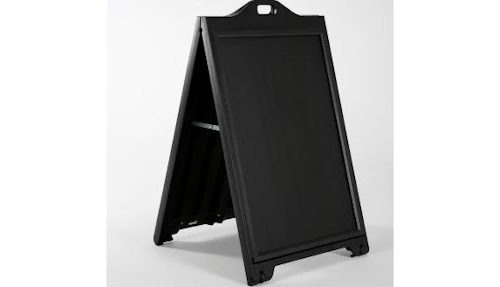 sandwich board